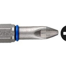 Бит PH №2  25мм, хвост. С1/4, ЗУБР торсион. ков. обточка 1/10