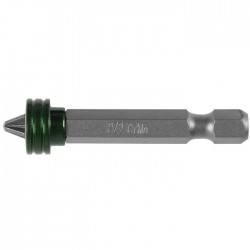 Бит PH №2  50мм, хвост. Е1/4,KRAFTOOL с магнит.держат.-огранич.кованые 1/1