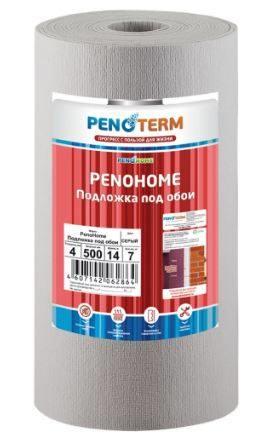 Подложка под обои Penohome 4мм (0,5*14), 7м2 Подложка под обои Penohome 4мм (0,5*14), 7м2