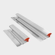 Шпатель-правило DECOR 800х45 мм нержавеющая сталь/аллюминий 