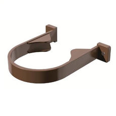 Водосточные системы ТН ПВХ хомут трубы, коричневый, 10 шт. в упак., арт. 359461