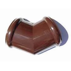 Водосточные системы ТН ПВХ угол желоба 135 градусов, коричневый, арт. 374741