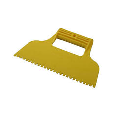 шпатель зубчатый д/клея 6х6 пластик, 230 мм 1/1