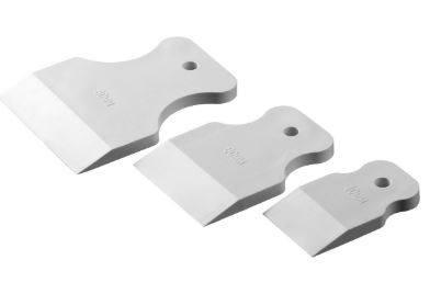 шпатели резиновые - набор из 3шт (40,60,80мм) DECOR 1/80