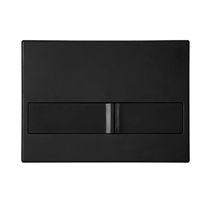 Кнопка для систем инсталляции, BERGES L5 черная матовая