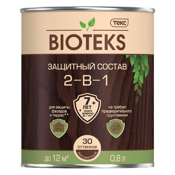 я/Биотекс защитный состав 2-в-1 Махагон 2,7л я/Биотекс защитный состав 2-в-1 Махагон 2,7л