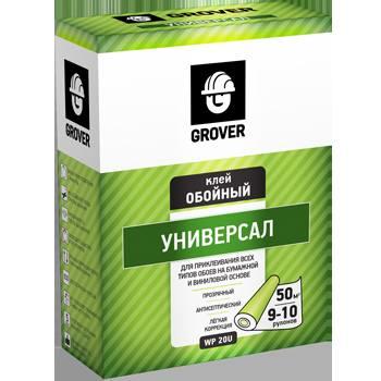 Клей обойн. универсал. GROVER для обоев 200 г Клей обойн. универсал. GROVER для обоев 200 г