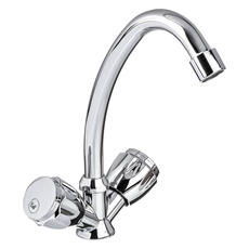 Смеситель д/кухни буксовый SK01-T215 Цинк хром (б/подводки)