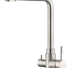 Смеситель д/кухни рычажный нерж Хром AQUAVISTA 19019
