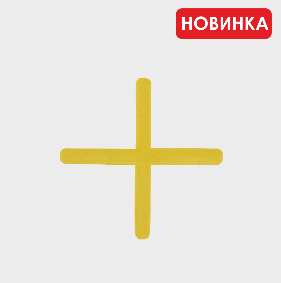 Крестики для кафеля, DECOR, 1,5мм (1000шт в пачке)