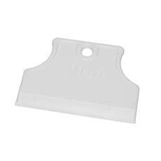 шпатель резиновый 100 мм бел.DECOR 1/5