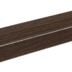Уголок ПВХ 15х15мм 2,7м Каштан