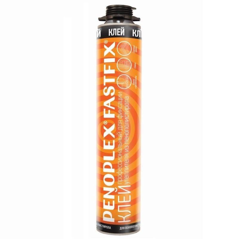 Пена клей PENOPLEX FASTFIX для пенополистирола (до 0°С) (750мл) Пена клей PENOPLEX FASTFIX для пенополистирола (до 0°С) (750мл)
