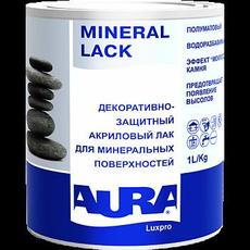 Лак для камня и кирпича полумат. 1л  AURA MINERAL