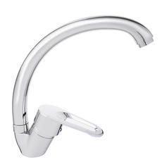 Смеситель д/кухни рычажный SK01-C125 Цинк хром (б/подводки)