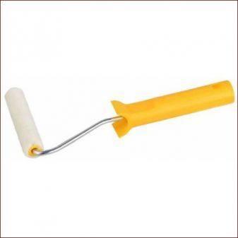 Валик-мини велюр, STAYER, 70мм (ворс 4мм), диаметр 15мм