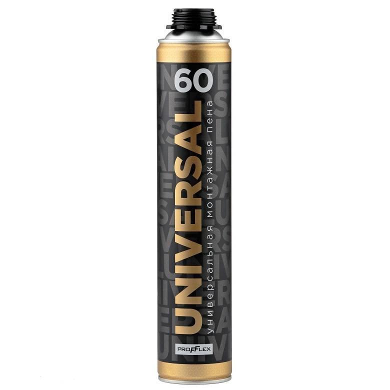 Пена проф. PROFFLEX PRO Universal 70 (до-16°С) (850мл) всесезон Пена проф. PROFFLEX PRO Universal 70 (до-16°С) (850мл) всесезон
