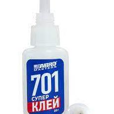 Суперклей 701 ABRO MASTERS 20 г