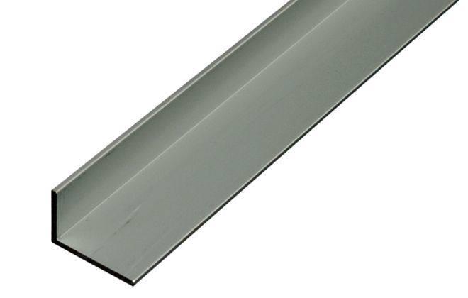 Уголок 20х15х1,2мм 2м алюминий  