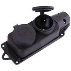 Колодка 2-г с/к каучук UNIVERSAL IP44