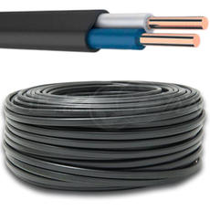 Кабель ВВГнг LS 2x1.5 (ГОСТ) (1бух.=100п.м.)