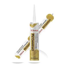 Герметик полиуретановый  SANZ колбаса 600мл. черный