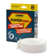 Лента-гель двухсторонняя усил. арм. волокном 3см*0.8мм*3м АБРО