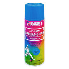 Аэрозольная краска в баллончике ABRO MASTERS голубая