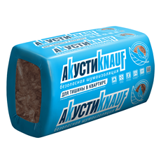 Минвата  КНАУФ АКУСТИ плиты пл.15 100*610*1230мм, 1/8, 0,6м3, 6м2