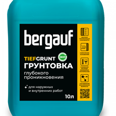 Праймер  Бергауф  Тифгрунт глуб. проникн 10 л мрзст. 1/60