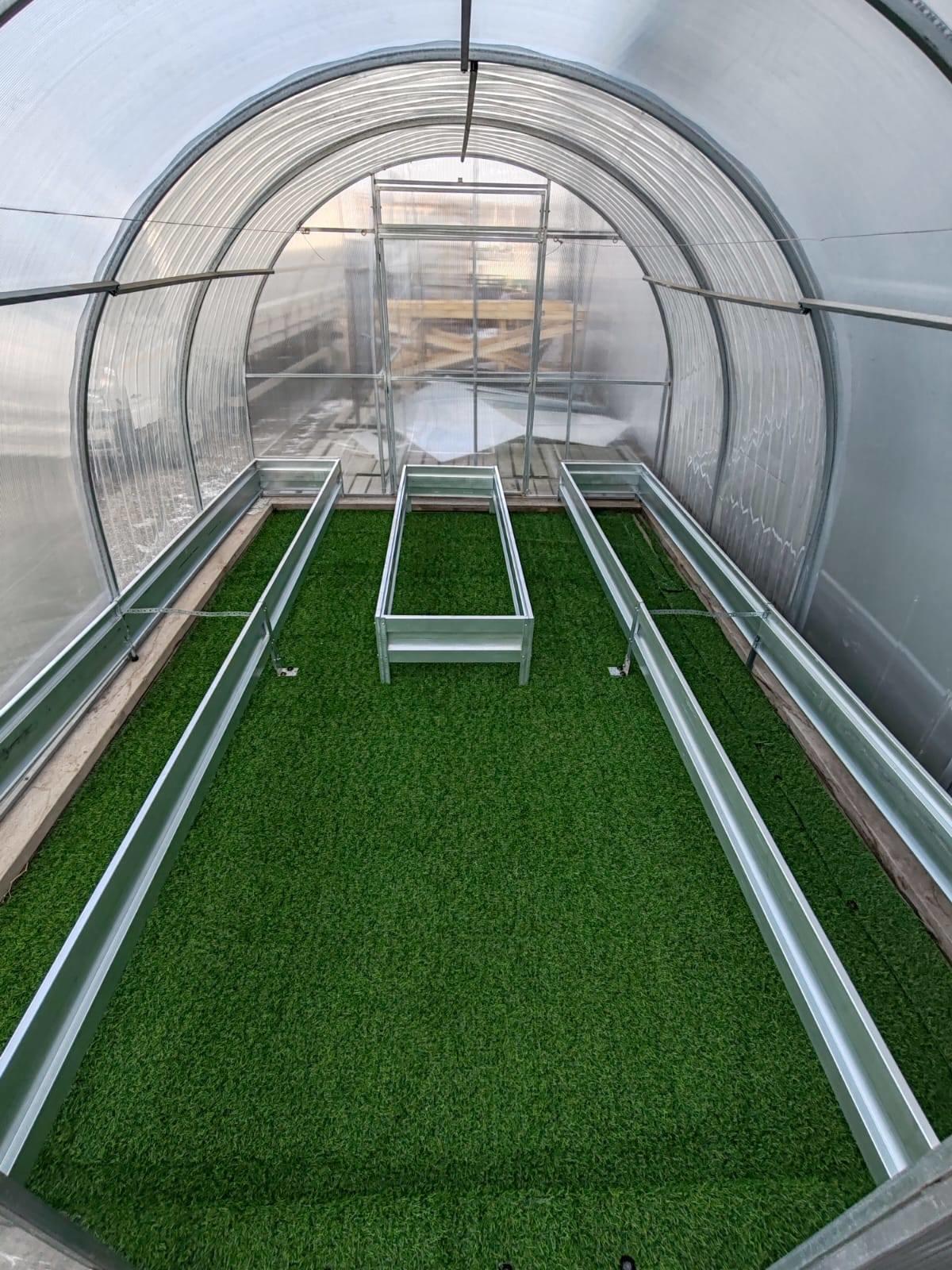 Грядка оцинковая 1000*2000*225мм