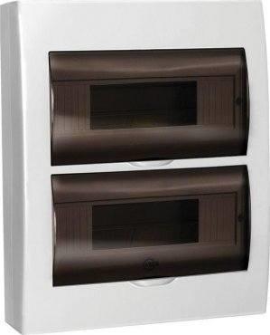 Щит пласт 24 мод. 2ряд, навесн., бел. ИЭК