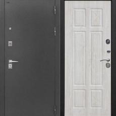 Метал дверь Дорстон термо полис,букле сер Ф-37(сосна белая) 250*860 L