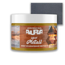 Декоративная эмаль металл 0,25кг акрил. AURA Effekt Metall