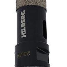 Коронка алмазная  25 мм с воском Super Hard, Hilberg 