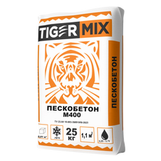 Пескобетон ТайгерМикс М-400  25кг