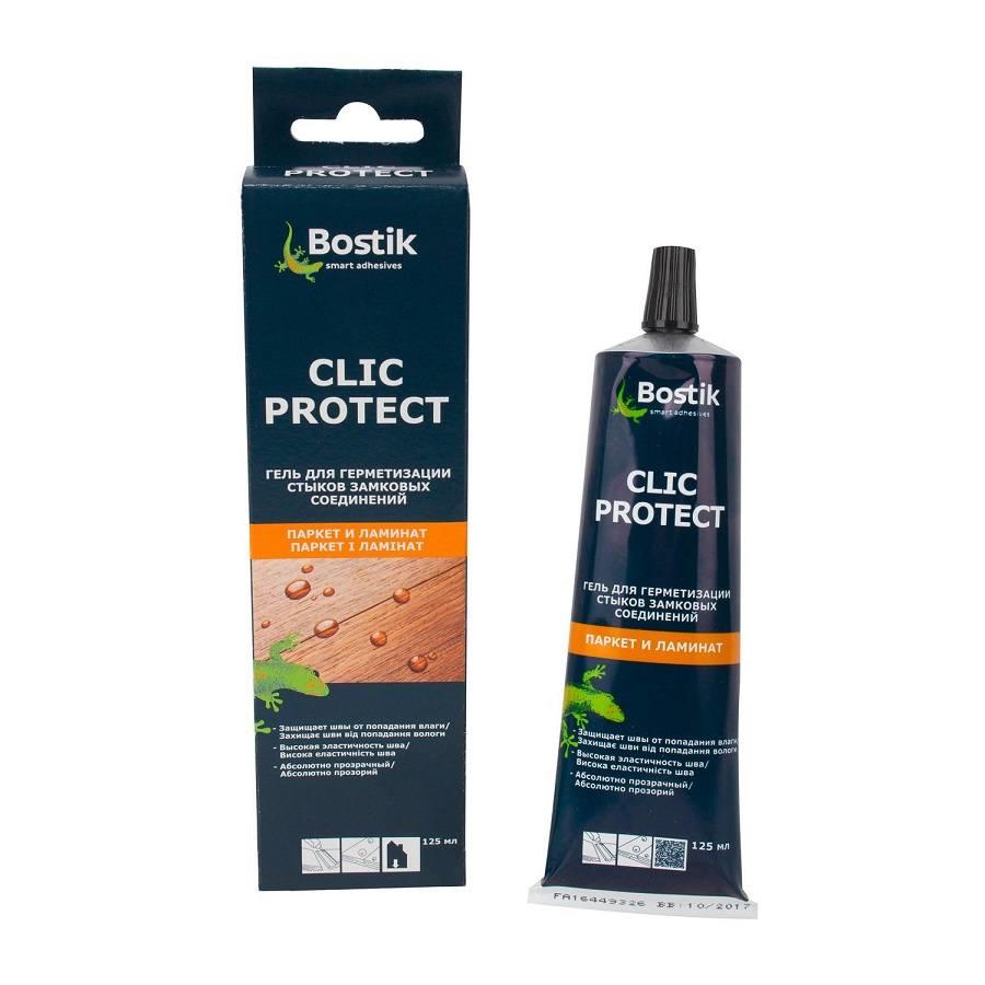 Герметик для стыков ламината BOSTIK CLIC PROTECT прозрачный 0,125 мл Герметик для стыков ламината BOSTIK CLIC PROTECT прозрачный 0,125 мл