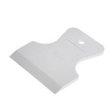 шпатель резиновый  80 мм бел.DECOR 1/5