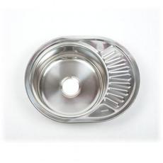 Мойка нержавеющая 570х450х160 L сушилка справа + сифон