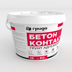 Праймер  Грида бетонконтакт ЭКО (15кг) мрзст. 1/44