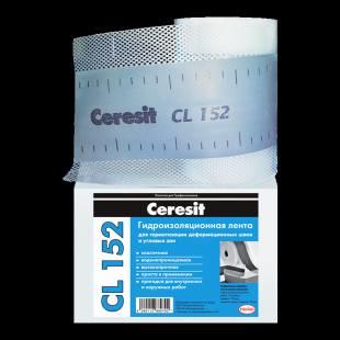 Лента гидроизоляционная CL 152 120мм/10м ЦЕРЕЗИТ Лента гидроизоляционная CL 152 120мм/10м ЦЕРЕЗИТ