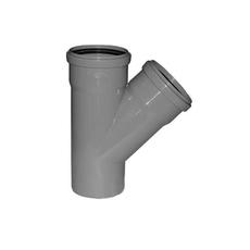 Тройник канализационный  50х45*