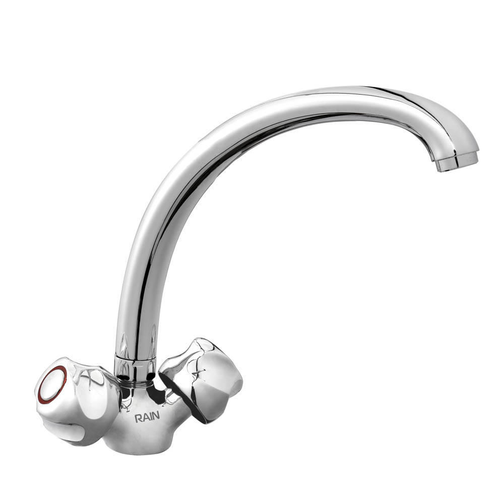 Смеситель д/кухни буксовый КВАРЦ латунь хром