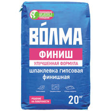 Шпатлевка гипсовая Волма Финиш 20кг для внутренних работ