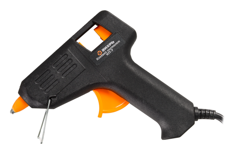 Пистолет термоклеящий,  7мм, 20 Вт Вихрь