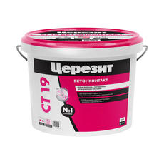 Праймер  ЦЕРЕЗИТ  бетонконтакт СТ 19  15кг(10л )   ЗИМА (морозост.)