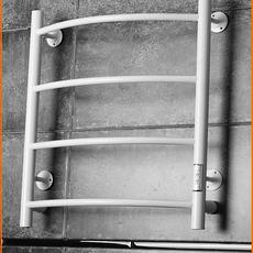 Полотенцесушитель эл. ТРУГОР 500х600 Лесенка ПЭК СП6 белый