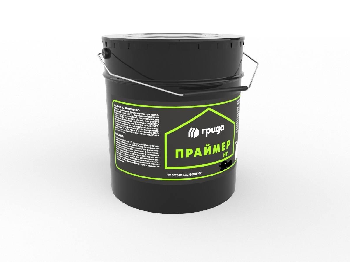 Праймер битумный НТ, 20кг, Грида (23-24л) Праймер битумный НТ, 20кг, Грида (23-24л)
