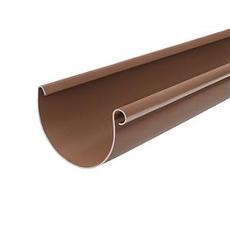 Водосточные системы ТН ПВХ желоб, коричневый, глянец (3м), 5 шт. в упак. арт.563104