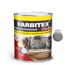 Грунтовка ГФ-021 серая  1,8 кг ФАРБИТЕКС (1/6)